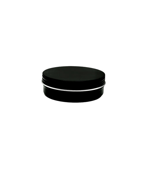 Pomadera de aluminio negra 100gr