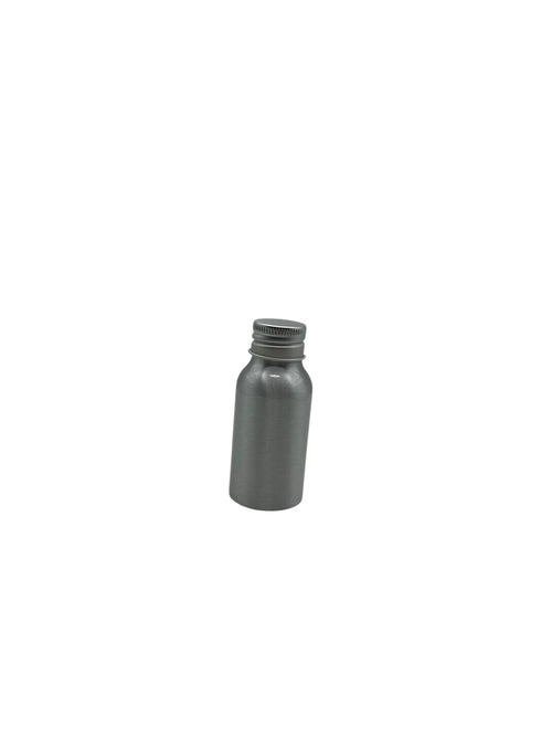 Envase de aluminio 50ML con tapa plana aluminio