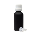 Frasco Negro  Matizado 15ml con Inserto