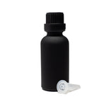 Frasco Negro  Matizado 15ml con Inserto